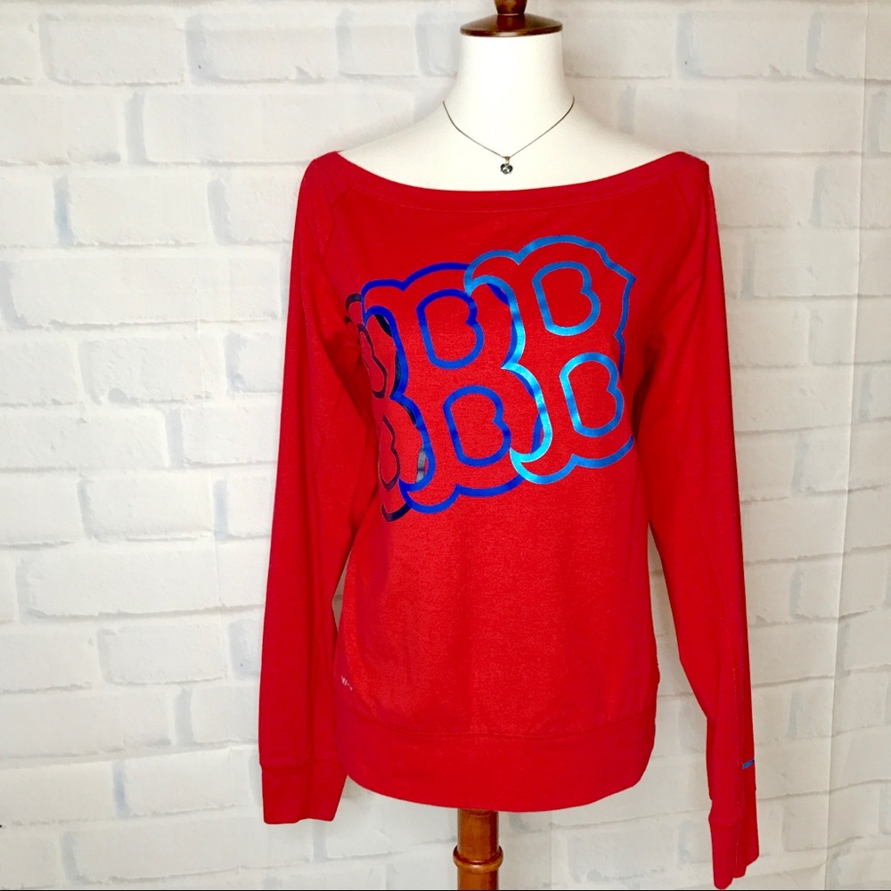 N I K E : Boston Red Sox Dri-Fit Sweatshirt